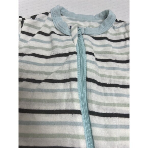 Kickee Pants Bamboo Pajama Bundle Newborn Layette Swaddle Blanket Sleep - Picture 3 of 7